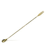 Bronze trident bar spoon