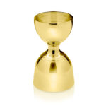 Gold Giove cocktail jigger