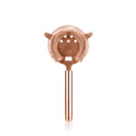 Copper Kairos cocktail strainer