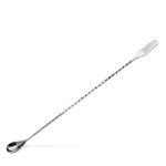 Silver trident bar spoon