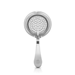 Silver Mercury Hawthorne cocktail strainer