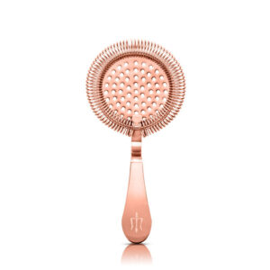 Copper Mercury Hawthorne cocktail strainer