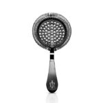 Black Mercury Hawthorne cocktail strainer