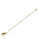 Gold teardrop bar spoon