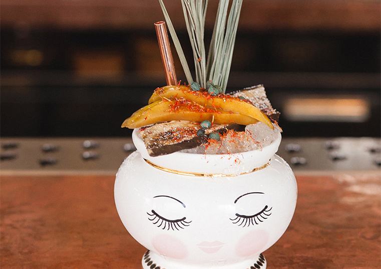 Detail of a stunning cocktail - The Spirit Lab Advanced Mixology course